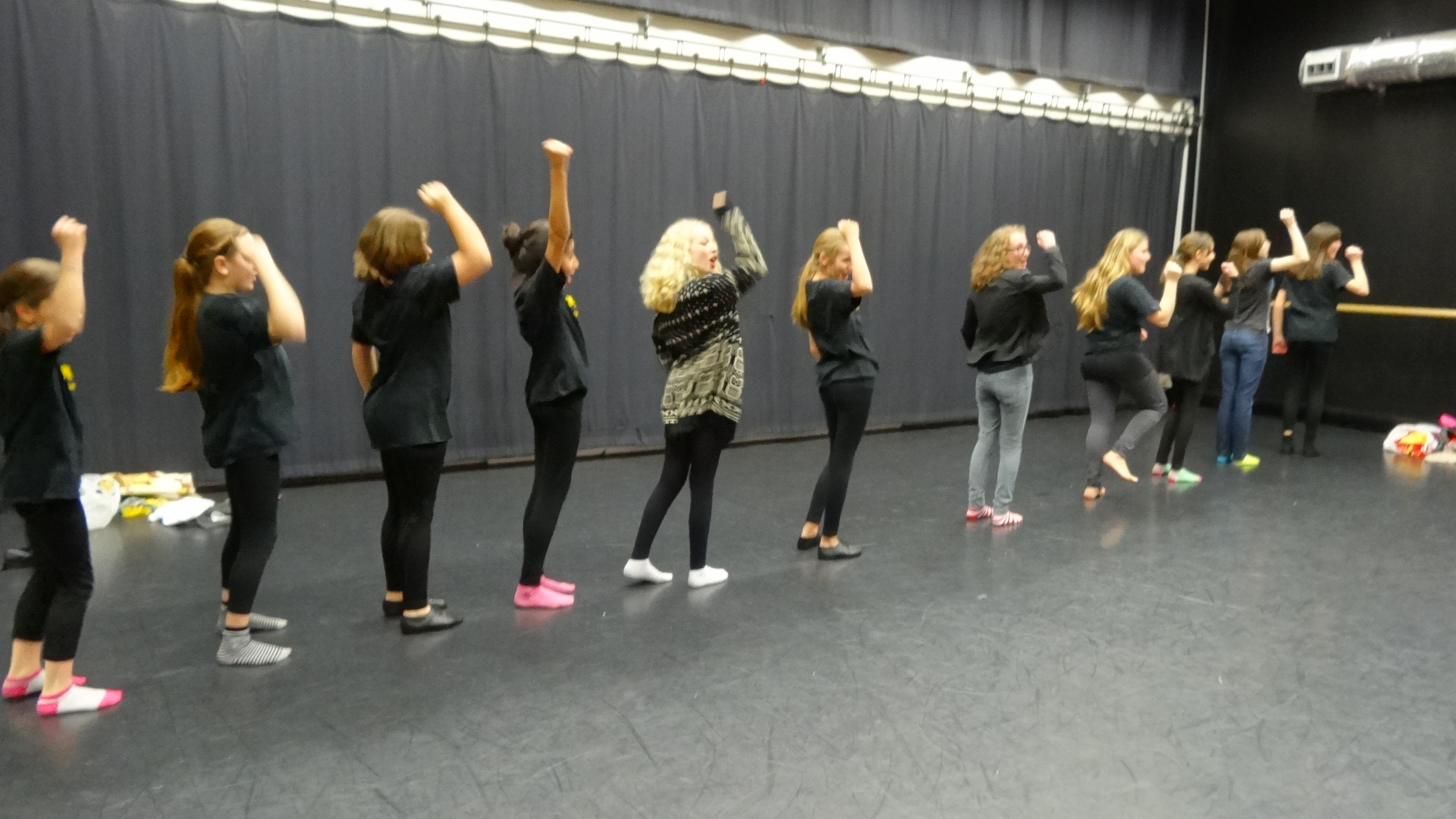 High-energy group activities at Dreams Theatre School Chelmsford