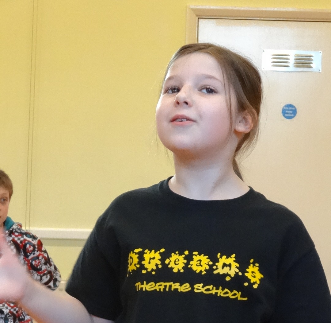 Dreams Theatre School student practicing a monologue for LAMDA exams